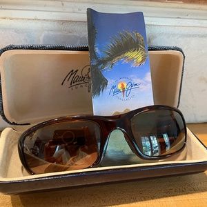Maui Jim Peak Polarized Wrap Sunglasses